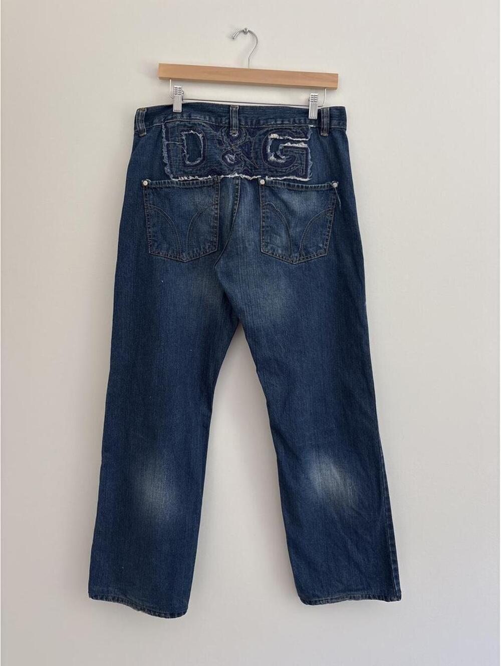 Dolce and Gabbana spell out jeans